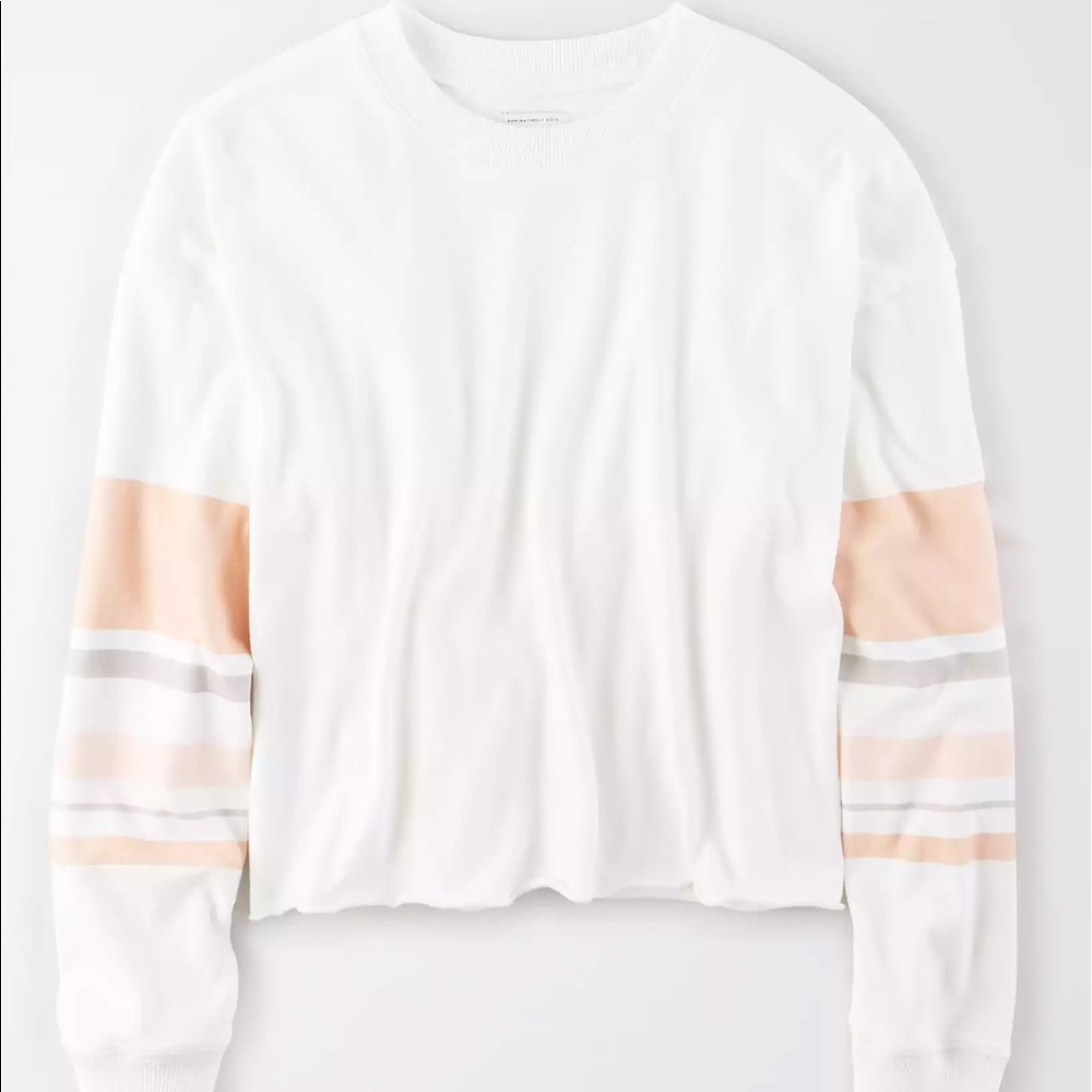 AE Fleece Cropped Crewneck Sweatshirt
